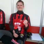 Daniel Björkander gjorde vårt mål