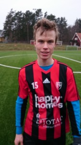 Anton 'Öland' Standert - gjorde mål, men missade två frilägen
