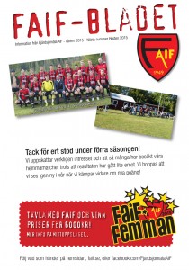 FAIF-Bladet våren 2015