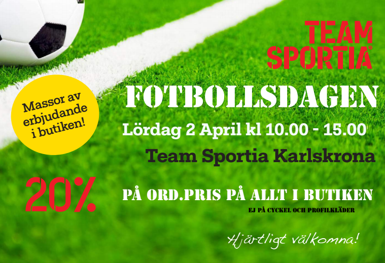 Fotbollsdag på Team Sportia